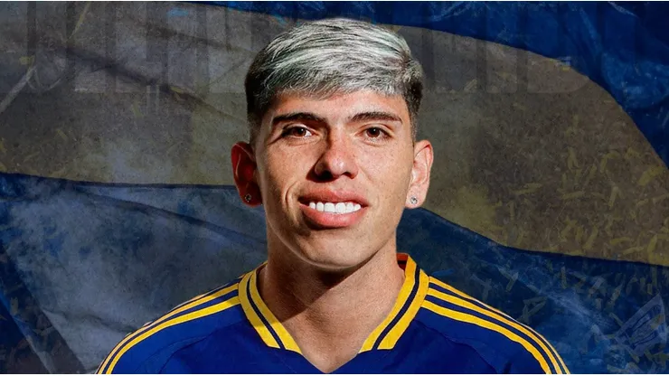Carlos Palacios fue oficializado en Boca Juniors.