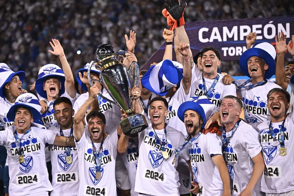 Vélez Sarsfield campeón del fútbol argentino. (Foto: Getty Images)