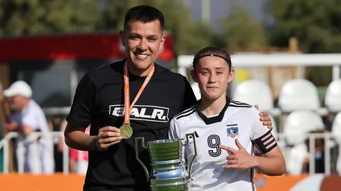 Las emotivas palabras de Carlos Muñoz a su hija Catalina tras ser campeona en Colo Colo.