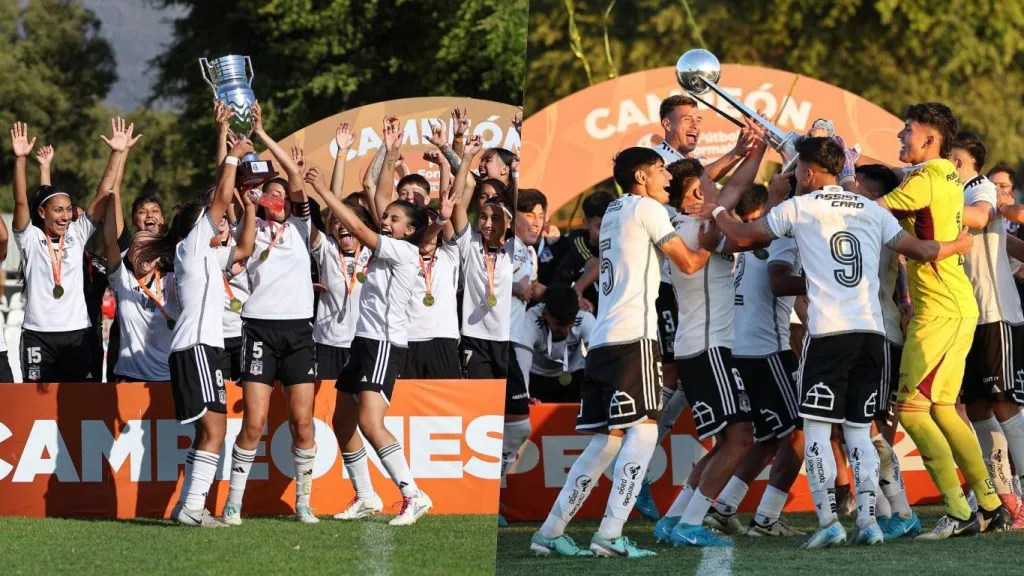 Colo Colo fue campeón juvenil tanto a nivel femenino como masculino | Fotos: Colo Colo