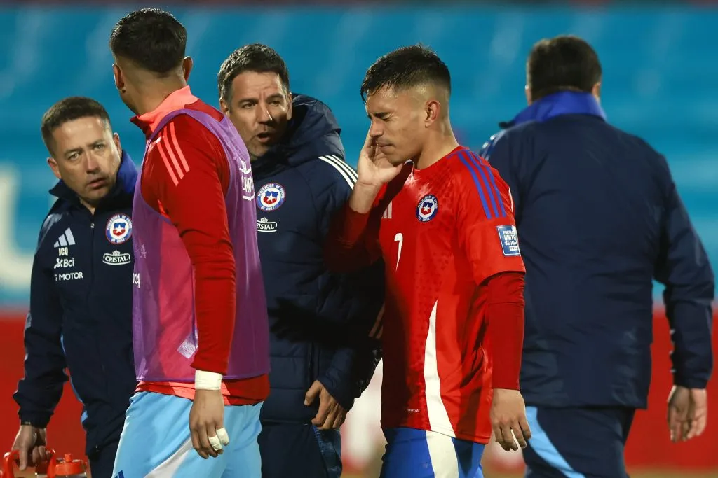 El Káiser sufrió una lesión de mandíbula y estuvo un mes fuera de las canchas.