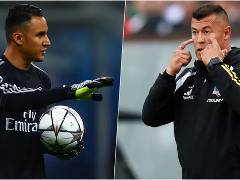 Jorge Almirón se refiere a la opción de Keylor Navas en Colo Colo