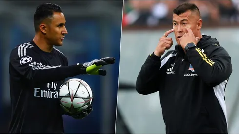 Jorge Almirón se refiere a la opción de Keylor Navas en Colo Colo.