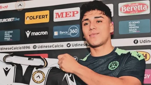 Ex Colo Colo: Damián Pizarro hace su estreno en la derrota del Udinese ante Inter.