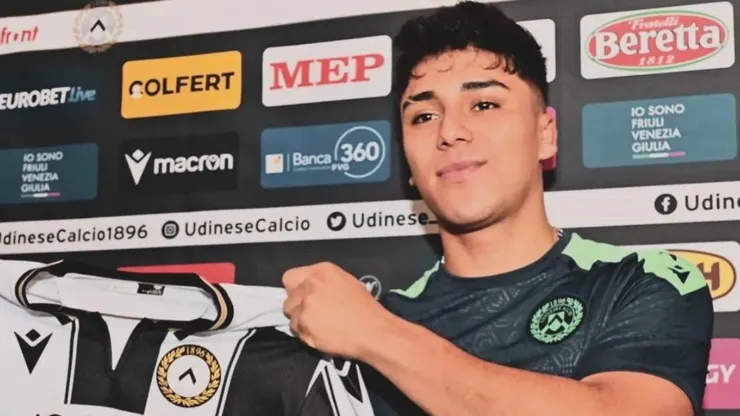 Ex Colo Colo: Damián Pizarro hace su estreno en la derrota del Udinese ante Inter.