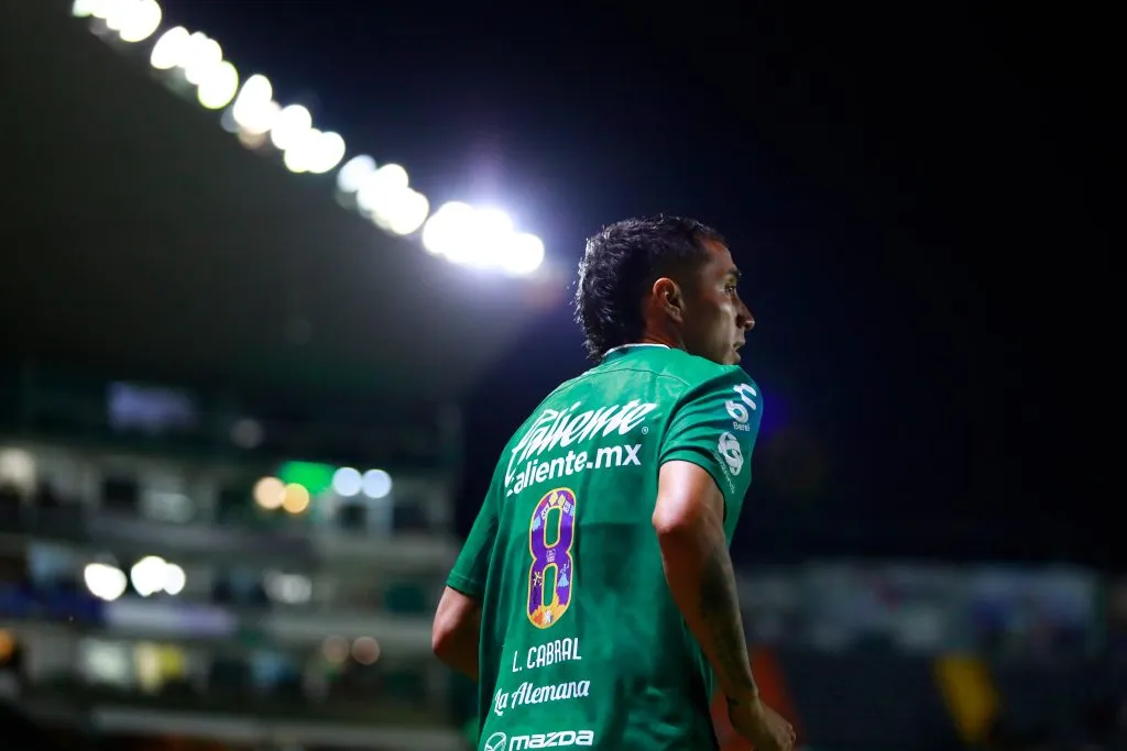 Luciano Cabral en el Club León de México. (Foto: Getty Images)