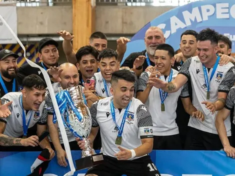 Colo Colo se corona campeón del Clausura 2024 en el Futsal