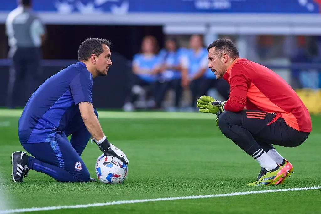 Claudio Bravo en sus últimos partidos con la Selección Chilena. (Foto: Photosport)