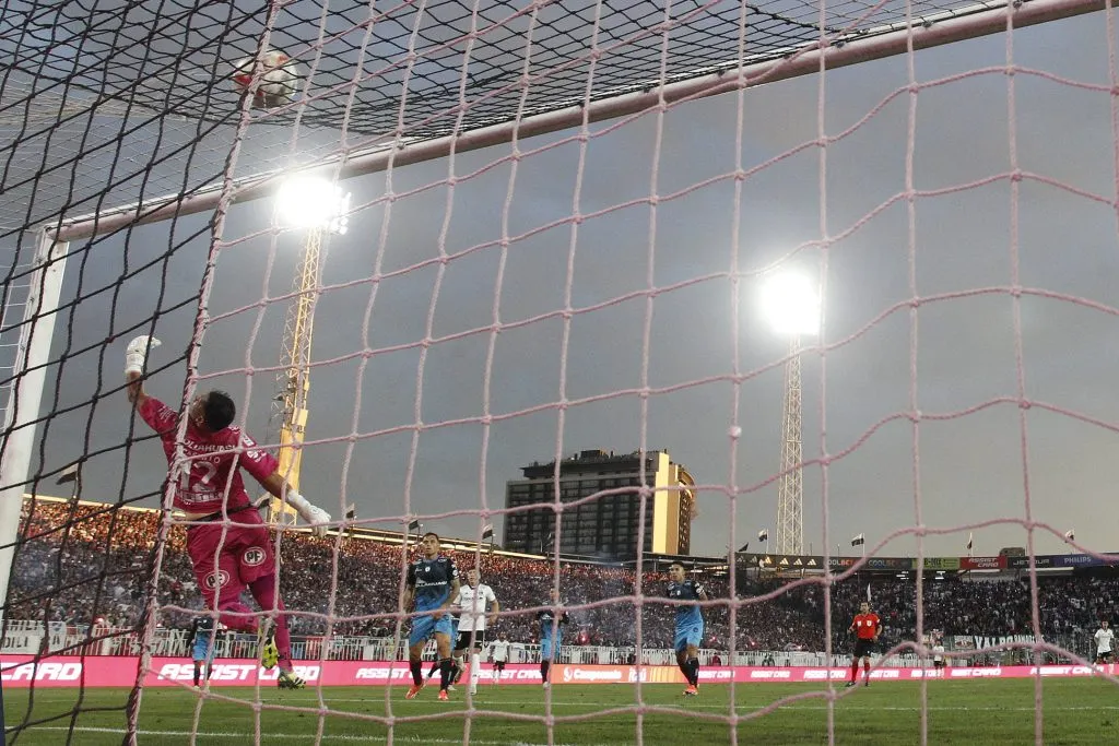 El momento en que entró el gol de Marcos Bolados.