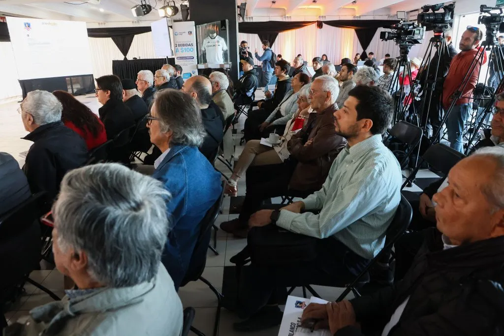 Junta de Accionistas de Blanco y Negro en el Estadio Monumental. (Foto: Photosport)