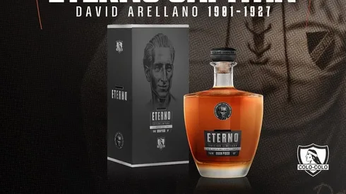 Los detalles en la tapa y etiqueta del nuevo pisco Colo Colo.