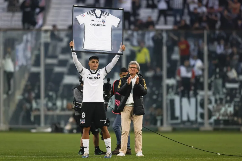 Damián Pizarro en su último partido con Colo Colo. (Foto: Photosport)