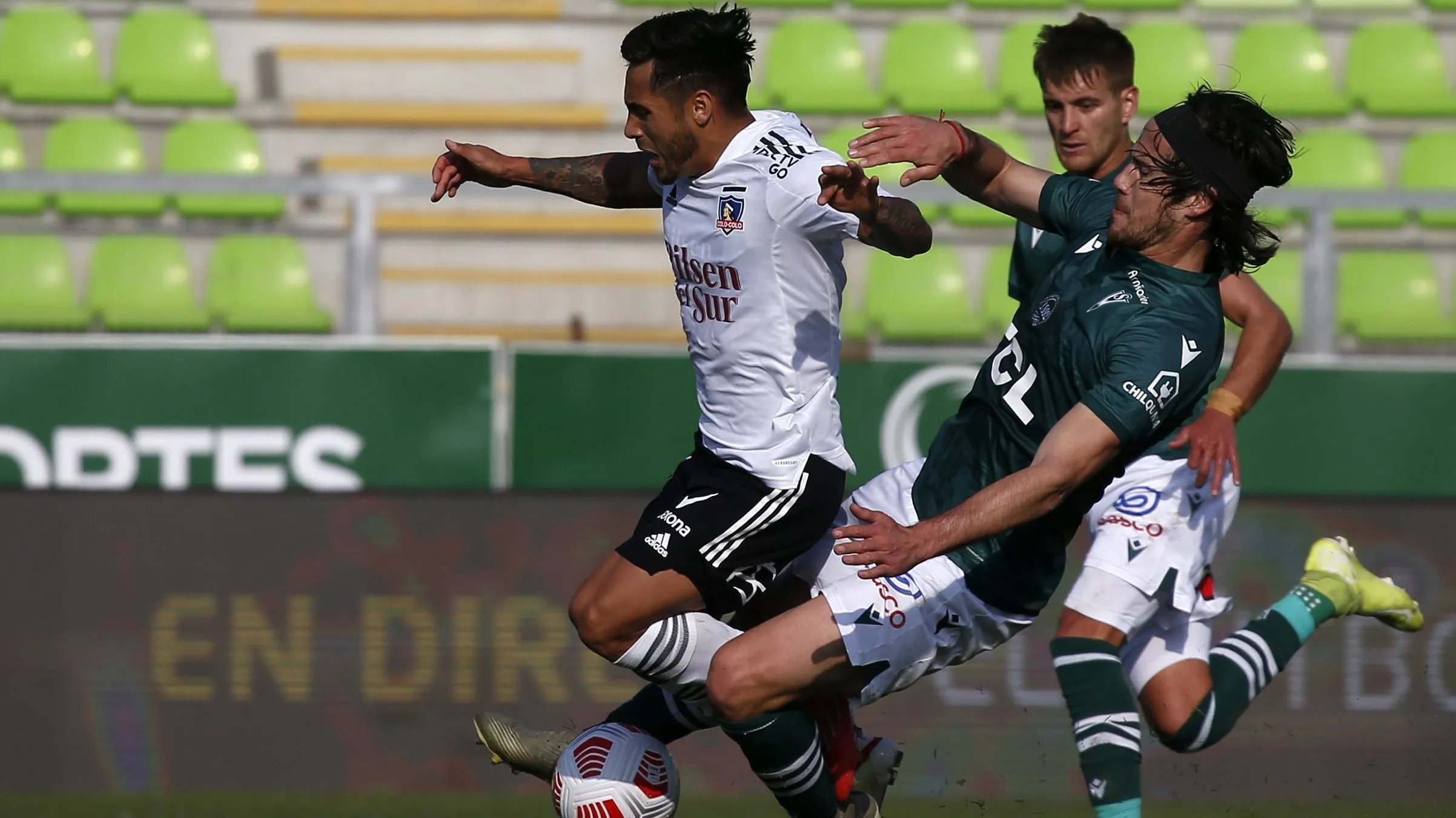 Colo Colo jugaba hoy un amistoso con Wanderers