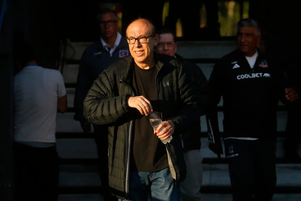 Alfredo Stöhwing lamentó la situación del CSD Colo Colo. Imagen: Sebastian Cisternas/Photosport