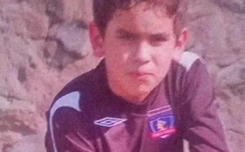 Sebastián Vegas en Colo Colo. Imagen: Archivo