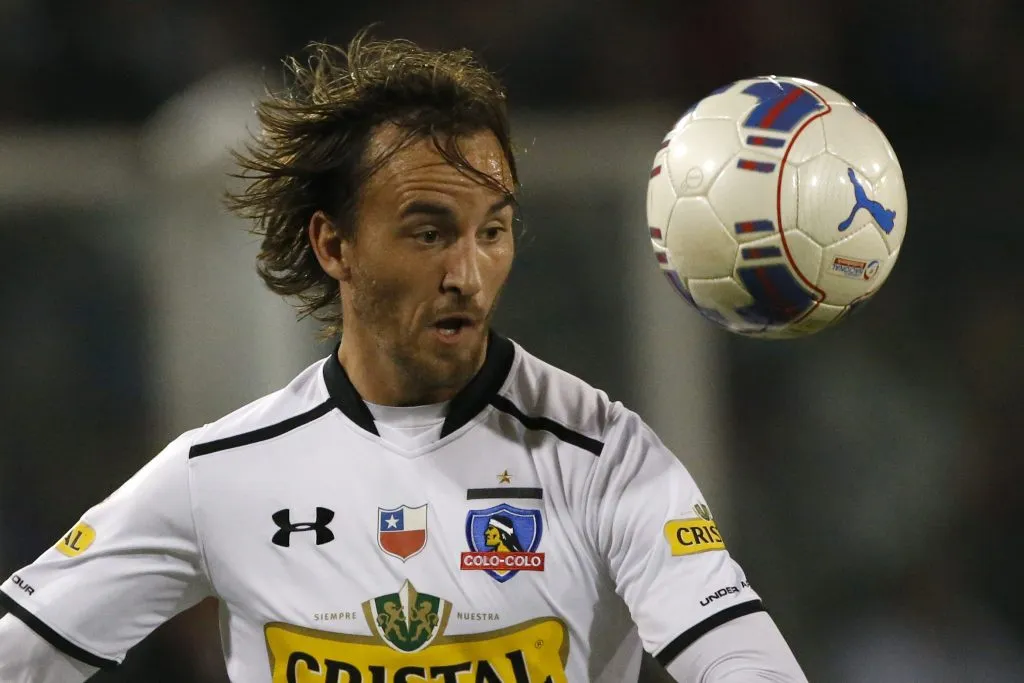 José Pedro Fuenzalida en Colo Colo. (Foto: Photosport)