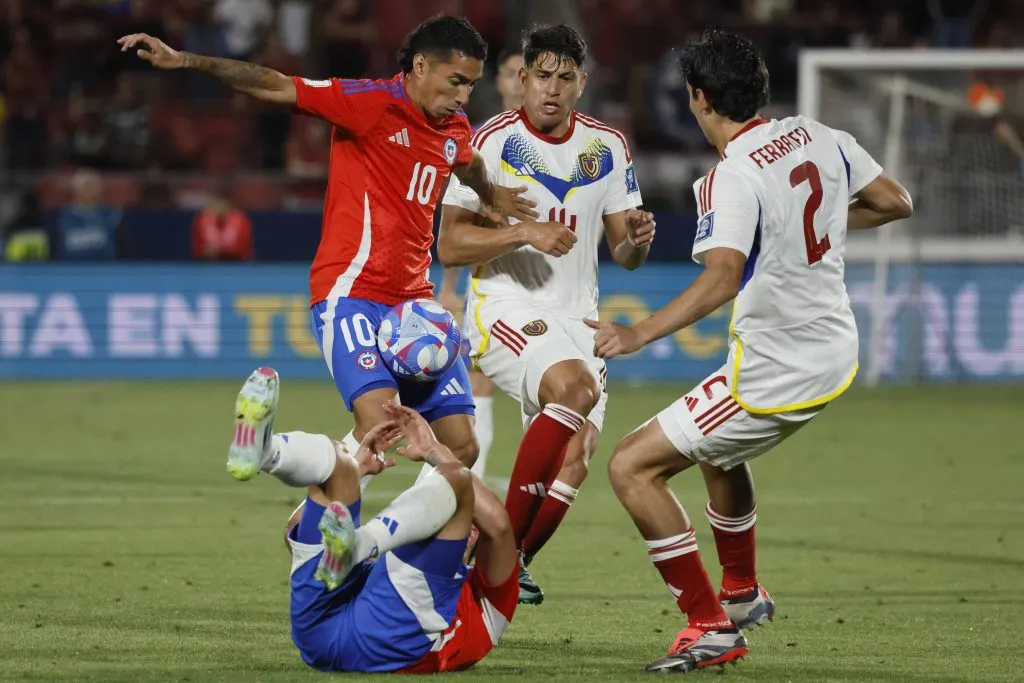 Luciano Cabral en la Selección Chilena. (Foto: Imago)