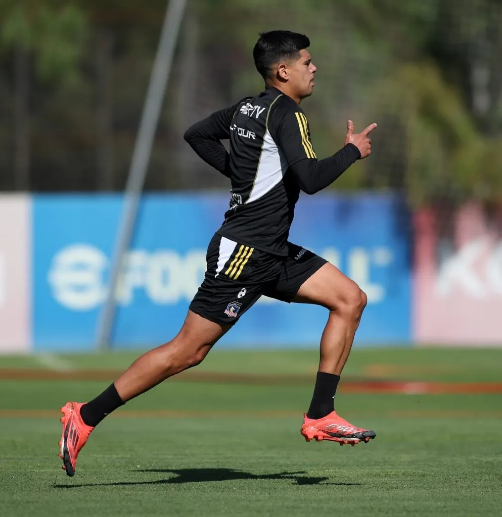 Esteban Pavez en el inicio de la pretemporada. (Foto: Colo Colo)