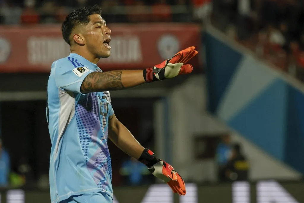 Brayan Cortés en la Selección Chilena. (Foto: Photosport)