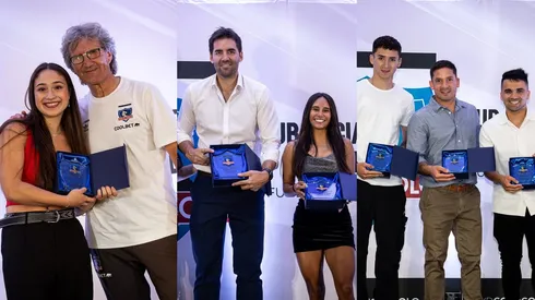 CSD Colo Colo premió a sus mejores deportistas del año.