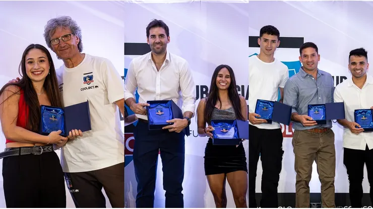 CSD Colo Colo premió a sus mejores deportistas del año.
