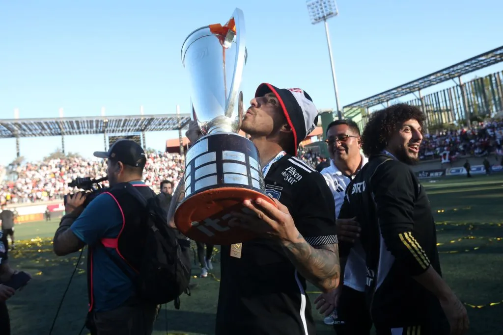 Javier Correa buscará tener una gran temporada 2025 en Colo Colo.  Imagen: Javier Salvo/Photosport