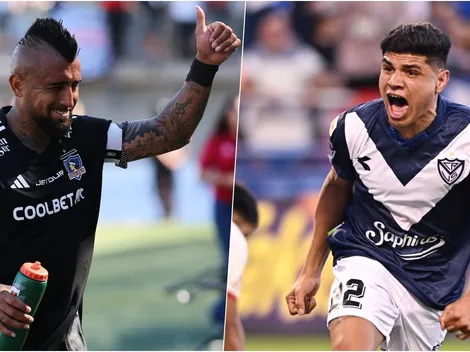 Arturo Vidal aplaude de pie la llegada de Claudio Aquino a Colo Colo