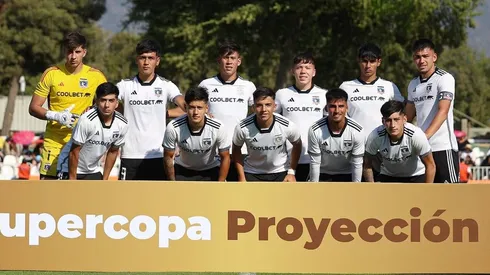 Los juveniles que realizarán la pretemporada en Colo Colo.