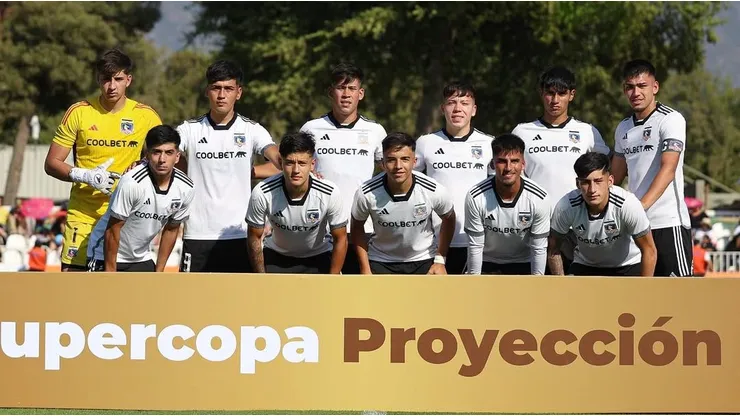 Los juveniles que realizarán la pretemporada en Colo Colo.