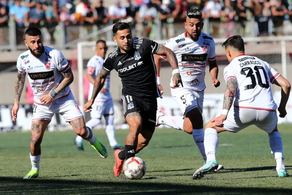 Marcos Bolados sigue negociando su continuidad en Colo Colo. Imagen: Javier Salvo/Photosport
