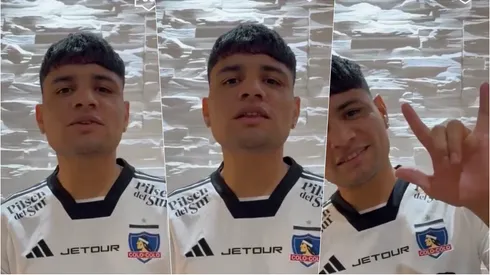 Claudio Aquino le deja un mensaje a los hinchas de Colo Colo.