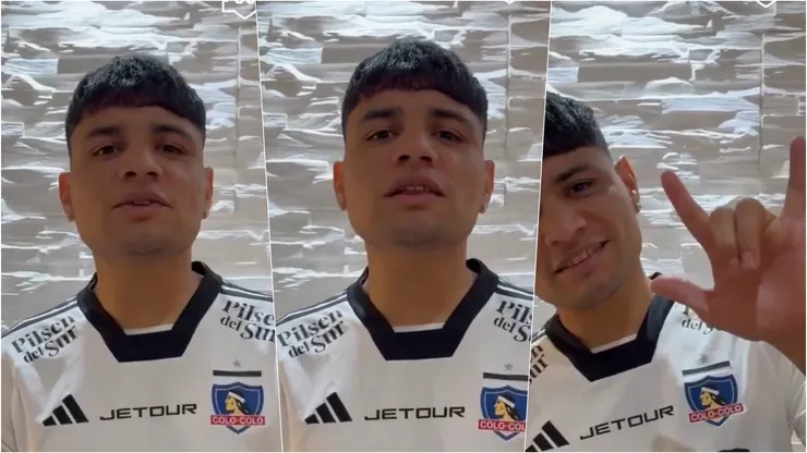 Claudio Aquino le deja un mensaje a los hinchas de Colo Colo.