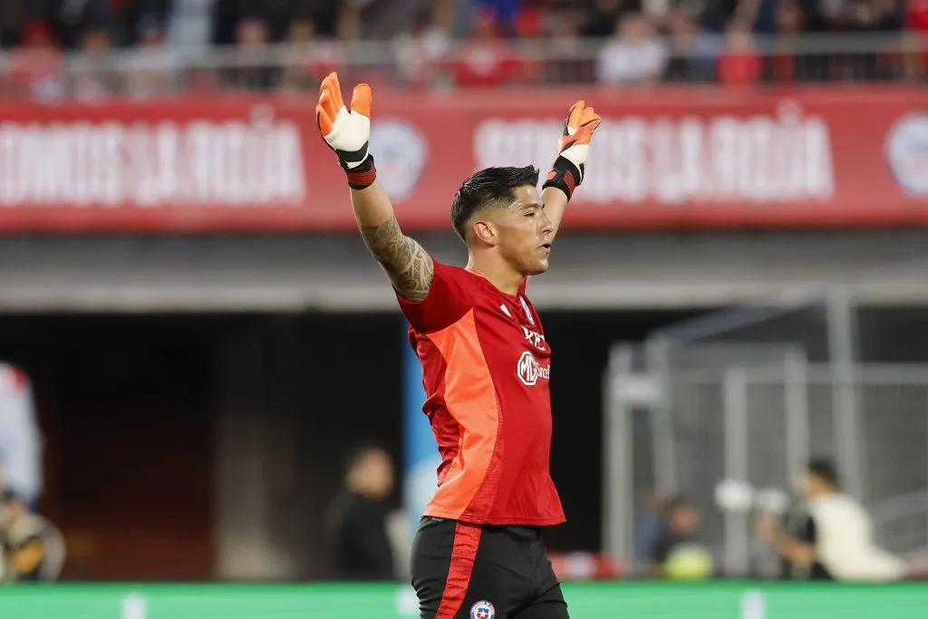 Brayan Cortés en la Selección Chilena. (Foto: Photosport)