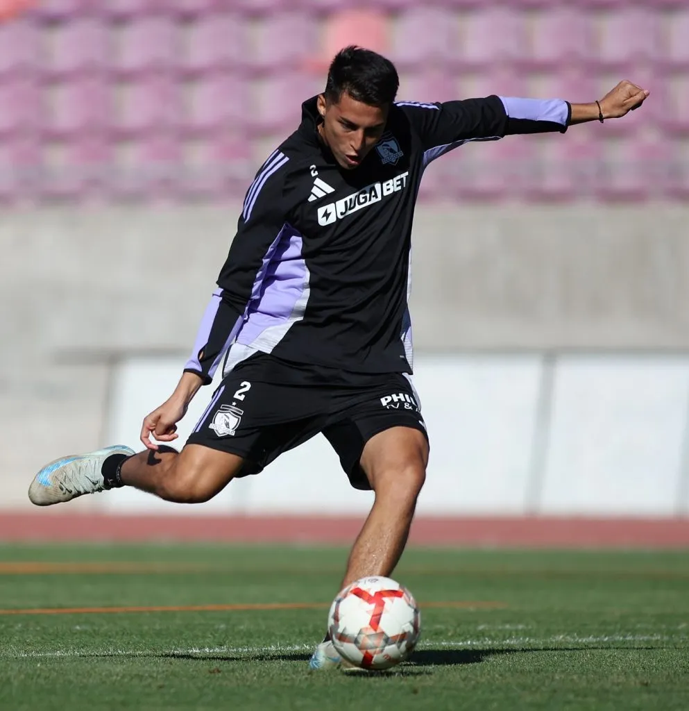 Jonathan Villagra en la pretemporada. (Foto: Colo Colo)