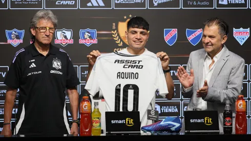 Así es la nueva tipografía con el dorsal de Aquino en Colo Colo.