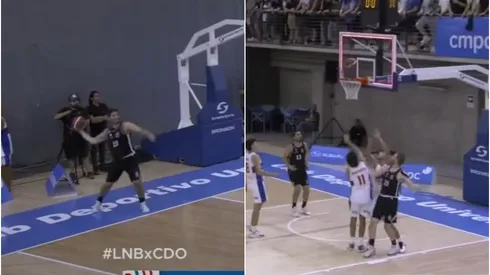 La espectacular canasta de Colo Colo Básquet ante la UC.