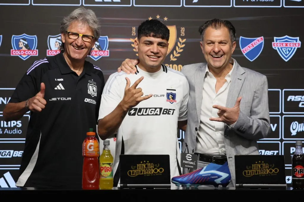 Claudio Aquino y la receta para preparar la Copa Libertadores. Imagen: Dragomir Yankovic/Photosport