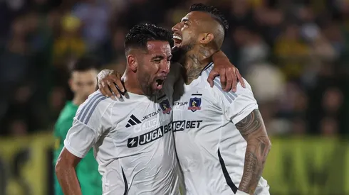 Arturo Vidal anota el primer gol de Colo Colo del 2025 e iguala el duelo ante Peñarol.
