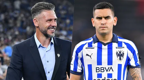 Martín Demichelis se despidió de Sebastián Vegas en Monterrey.