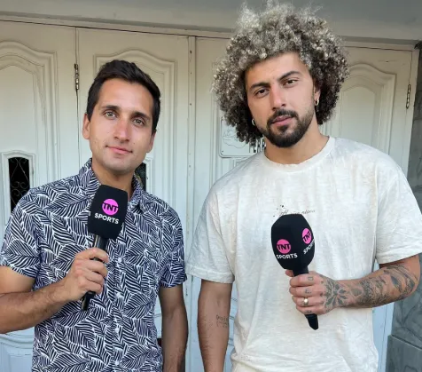 Maxi Falcón sacó la voz en entrevista con Daniel Arrieta | Foto: Daniel Arrieta en X