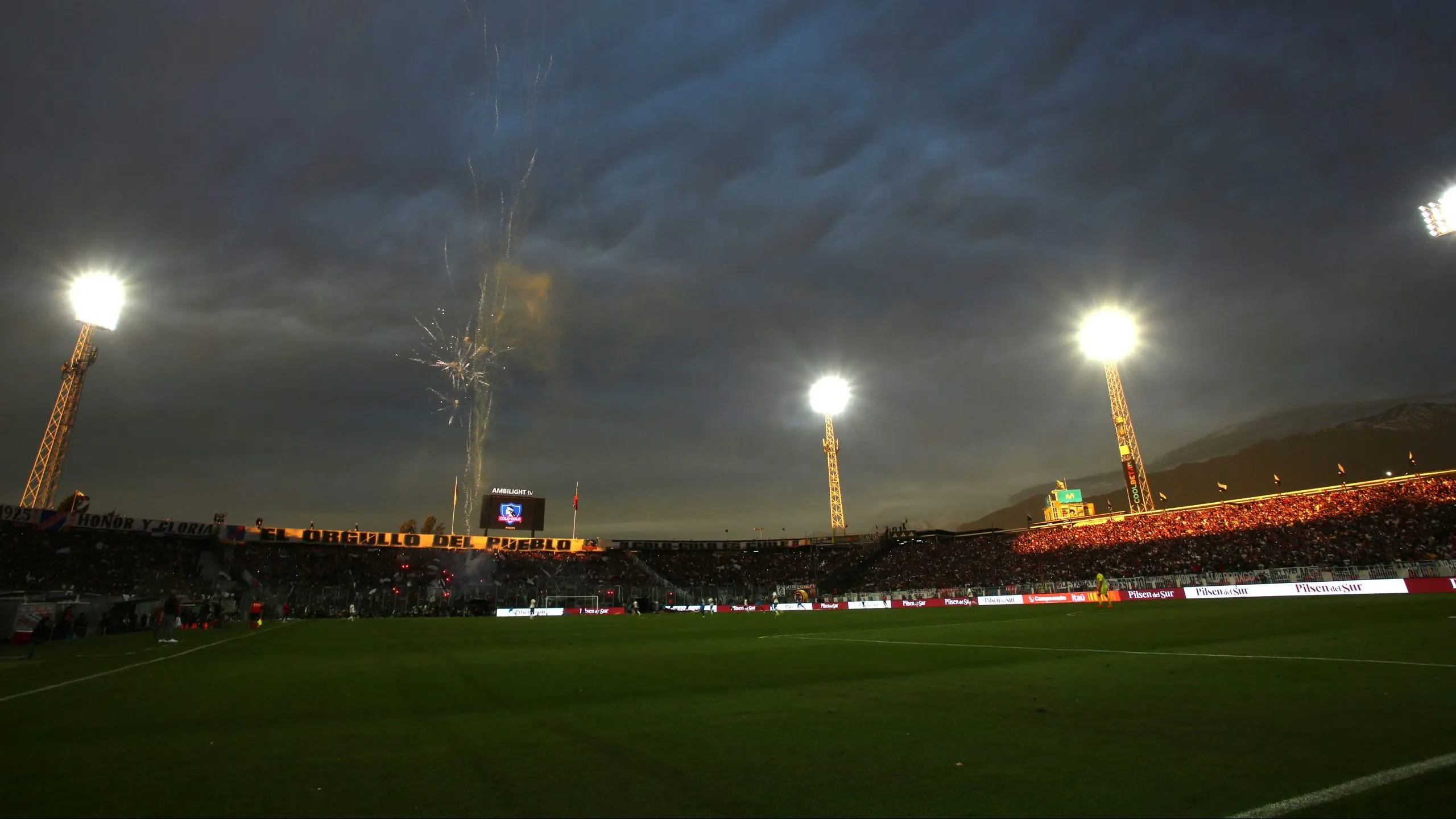 El Estadio Monumental para el partido de Colo Colo vs Deportes Iquique. (Foto: Photosport)