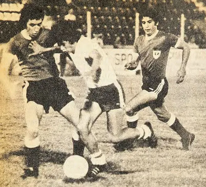 Colo Colo vs Huracán en la Copa Libertadores del 1974. (Foto: © Estadio)