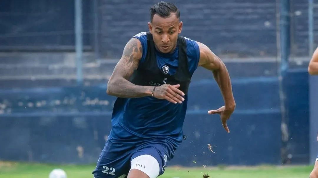 Sebastián Villa en la pretemporada de Independiente Rivadavia. (Foto: sebastian14villa)