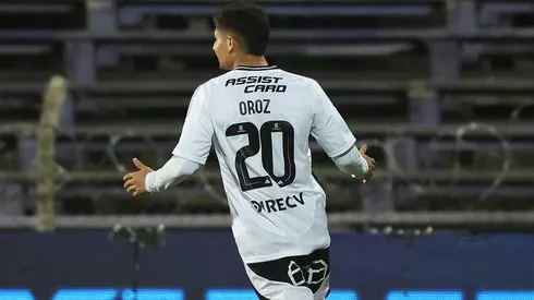 Oroz anotó un polémico gol ante Huracán.