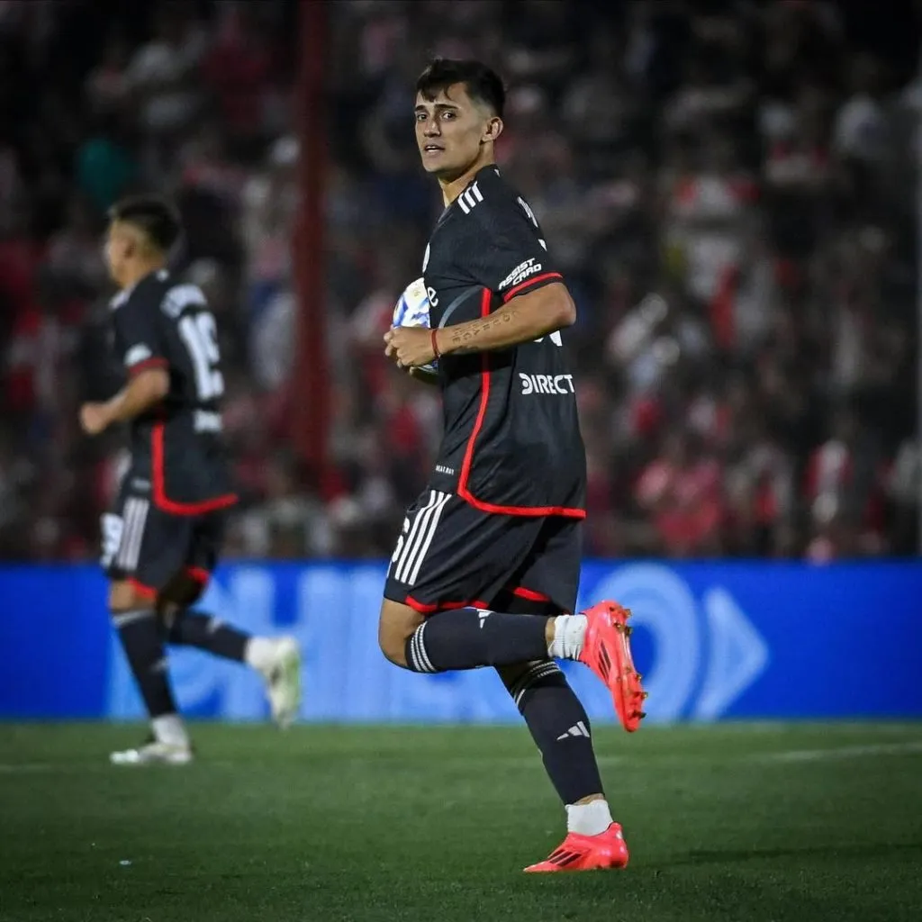 Pablo Solari se quiere quedar en River. Imagen: Instagram Pablo Solari