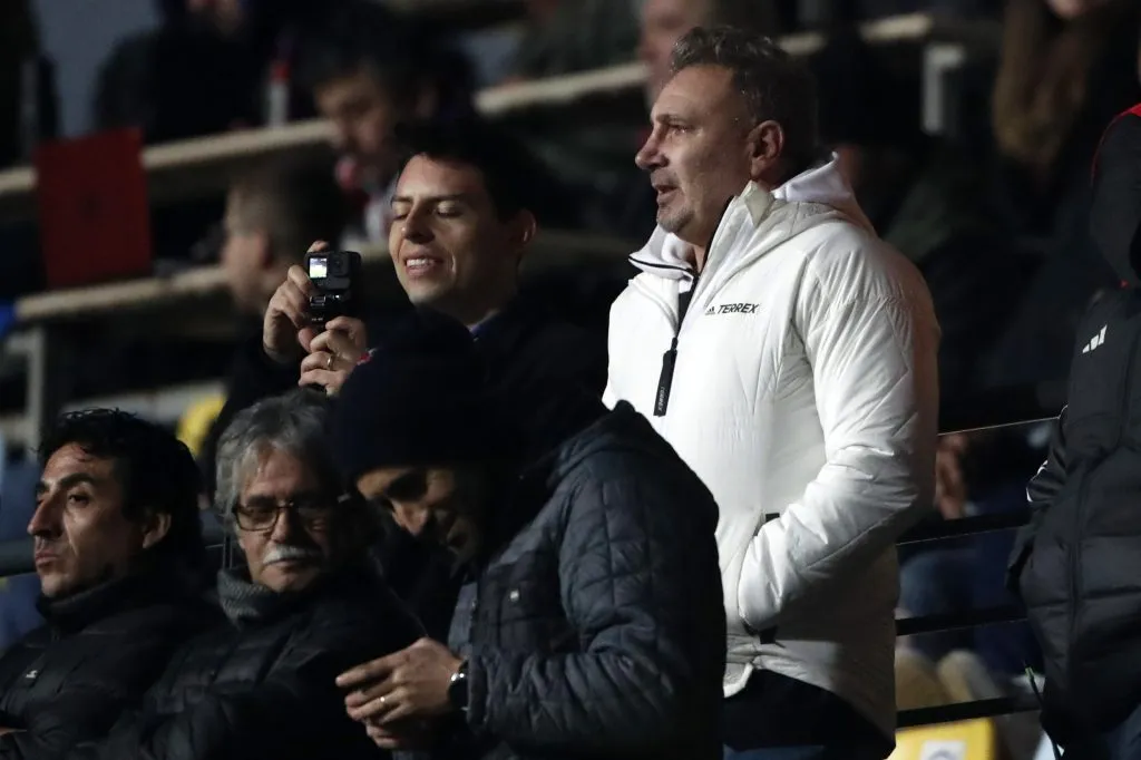 Marcelo Barticciotto en un amistoso de Chile vs República Dominicana. (Foto: Photosport)