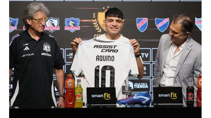 ¿Puede debutar Claudio Aquino en Colo Colo ante Racing?