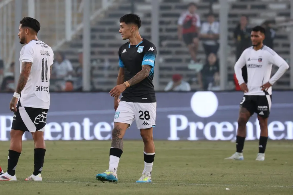 Santiago Solari, delantero de Racing Club. (Foto: Photosport)