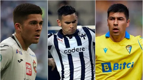 Víctor Felipe Méndez, Sebastián Vegas y Tomás Alarcón.