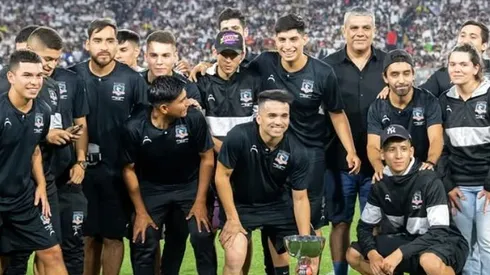 Colo Colo futsal fue homenajeado en el Monumental tras los títulos del 2024.